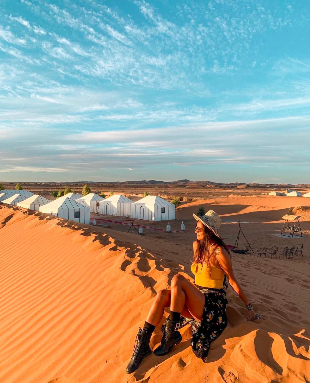 Villa Sahara Vibes Luxury Camp Merzouga Esterno foto